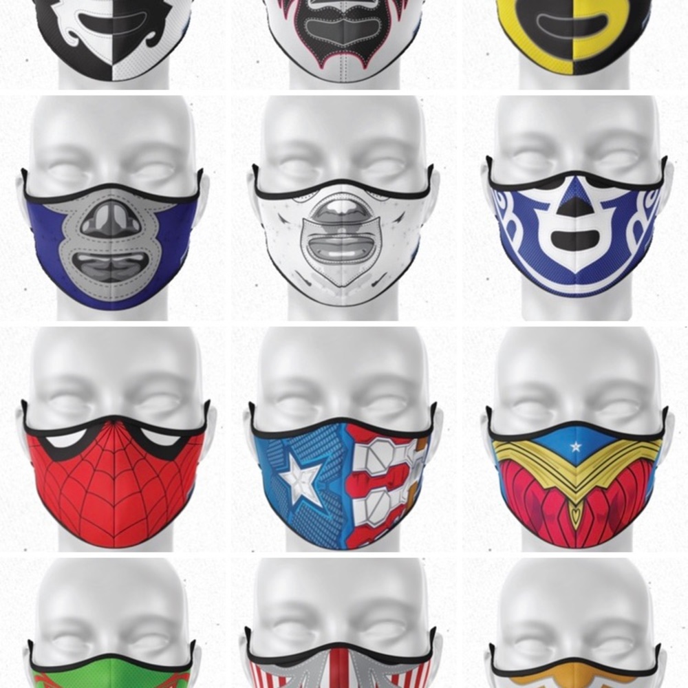 Face Mask. Luchadores